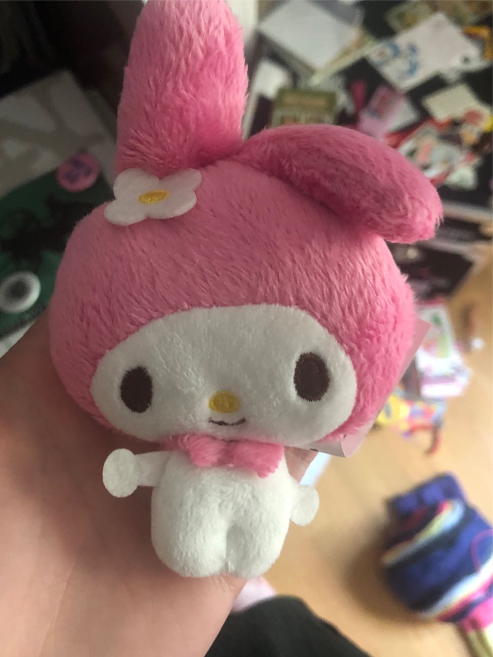 My Melody Measure Tape Retractable Sanrio Japan ...  plush collectible [Barcode 039937075720] - Main Image 2