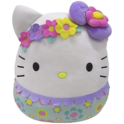 Floral Hello Kitty 20”  plush collectible [Barcode 734689408498] - Main Image 1