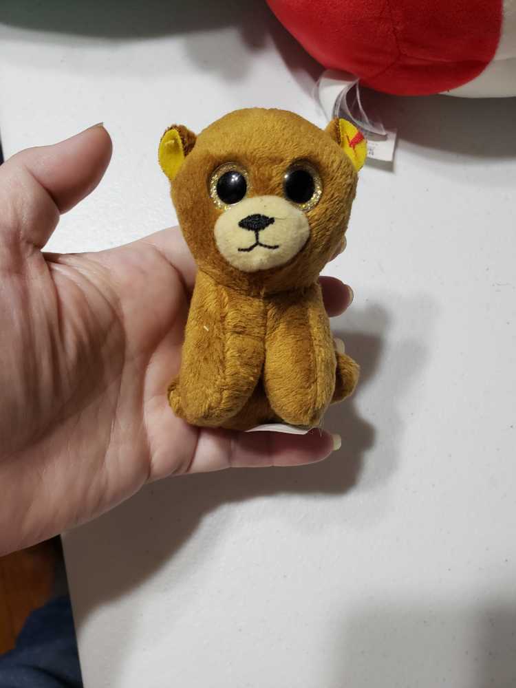 Henry The Kodiak Bear #8 (2021 McDonald’s Teenie)  plush collectible - Main Image 2