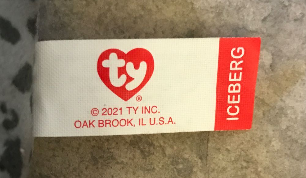 Iceberg The Leopard Seal #6 (2021 McDonald’s Teenie)  (United States) plush collectible - Main Image 2