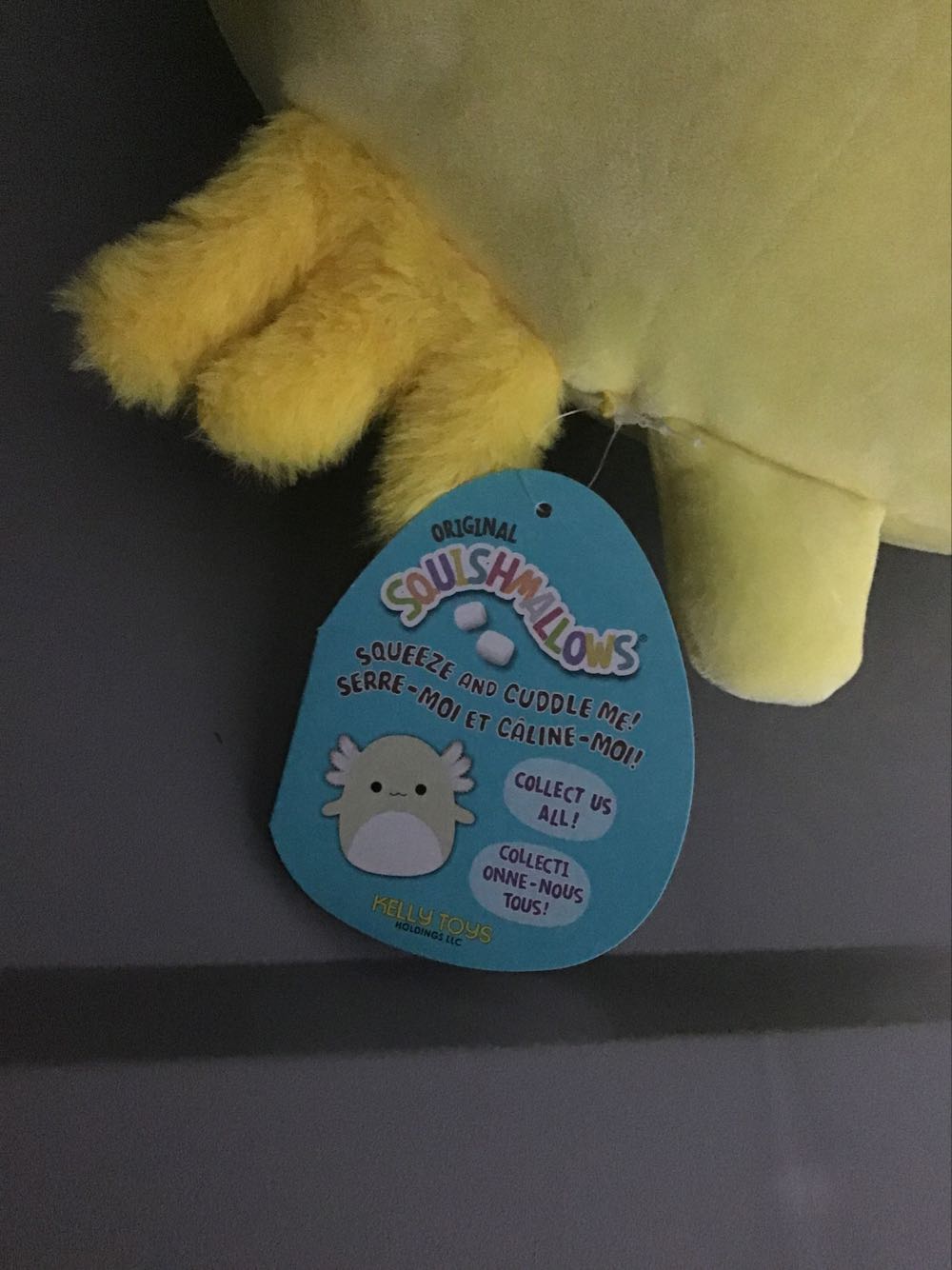 Squishmallows Treyton The Axolotl Treyton Nwt Kellytoy  plush collectible [Barcode 734689407347] - Main Image 3