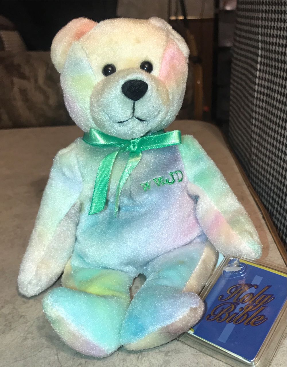 # Sheldon the Holy Bear  plush collectible [Barcode 793028118962] - Main Image 2