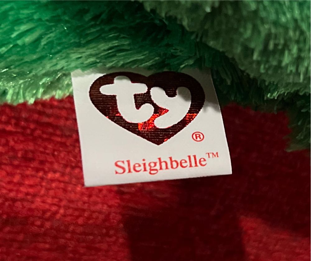 Sleighbelle The Reindeer (green)  (United States) plush collectible [Barcode 008421401444] - Main Image 3