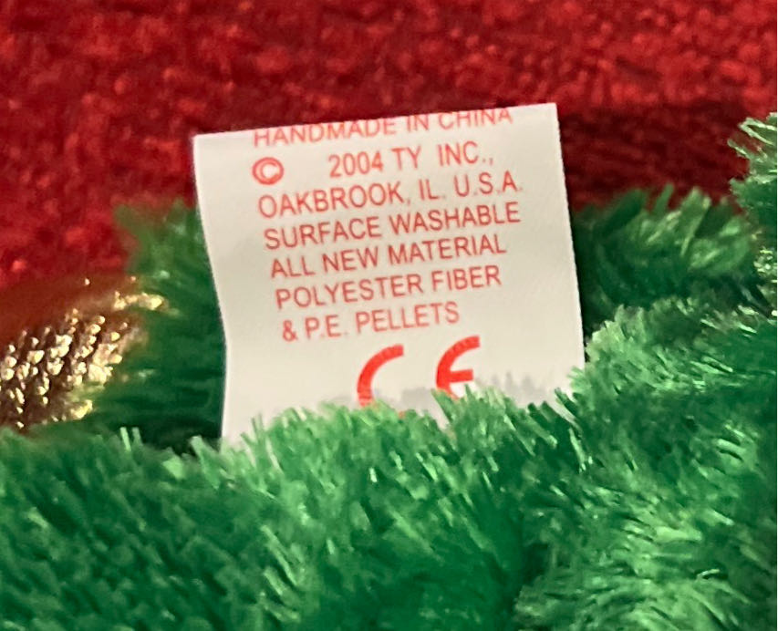 Sleighbelle The Reindeer (green)  (United States) plush collectible [Barcode 008421401444] - Main Image 4