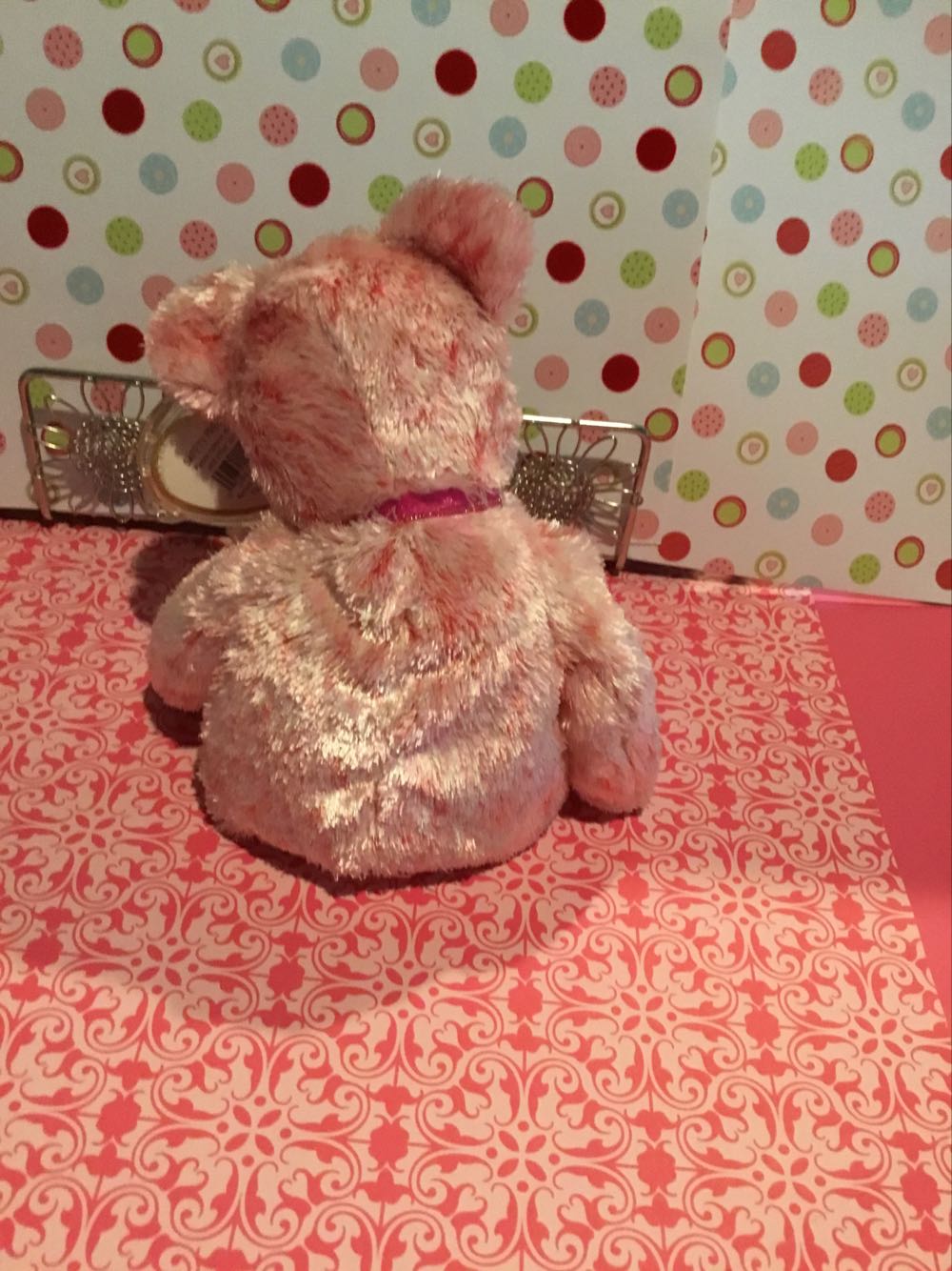 Smitten The Bear (Black Nose)  (United States) plush collectible [Barcode 008421045778] - Main Image 4