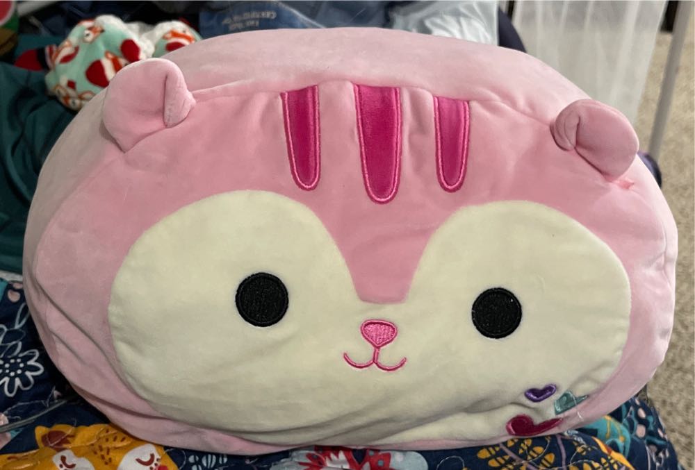 Sarah Squirrel Pink Stackable Squad Toy Gift  plush collectible [Barcode 734689274598] - Main Image 2