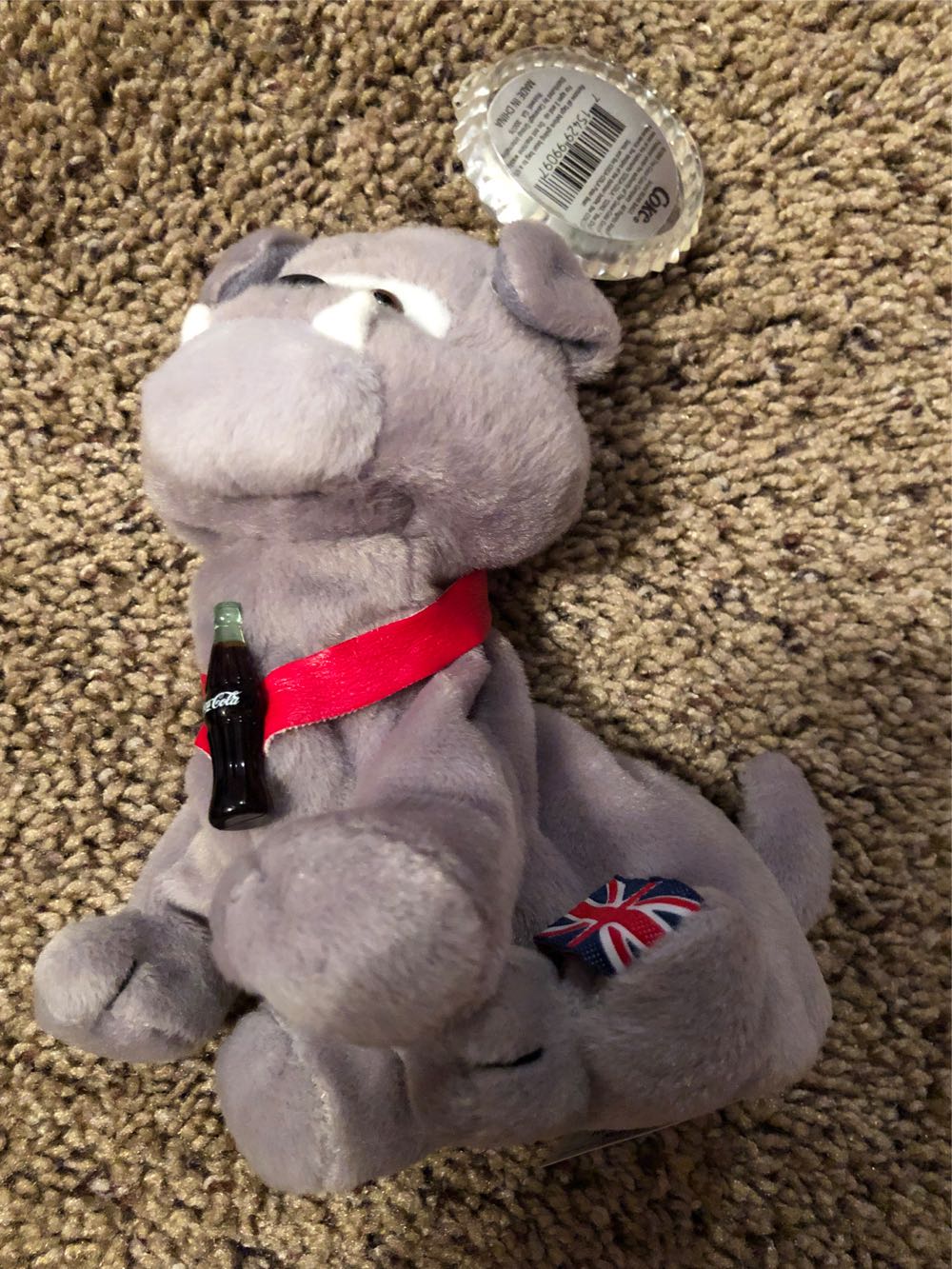 Dover The Bulldog England  plush collectible [Barcode 715429990978] - Main Image 2