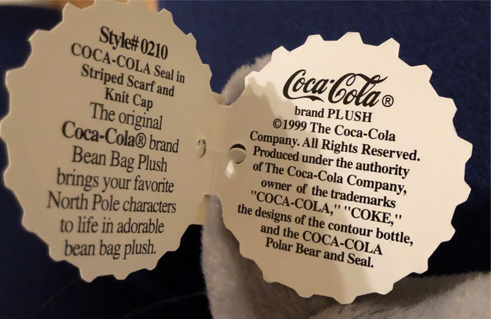 Seal With Hat And Scarf  plush collectible [Barcode 715429990749] - Main Image 2