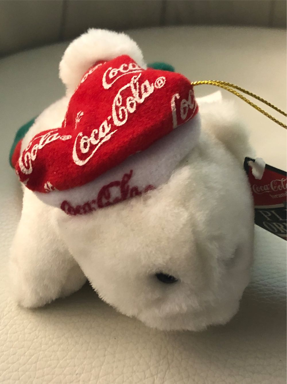 Seal In Stocking Coke Hat  plush collectible [Barcode 715429980306] - Main Image 1