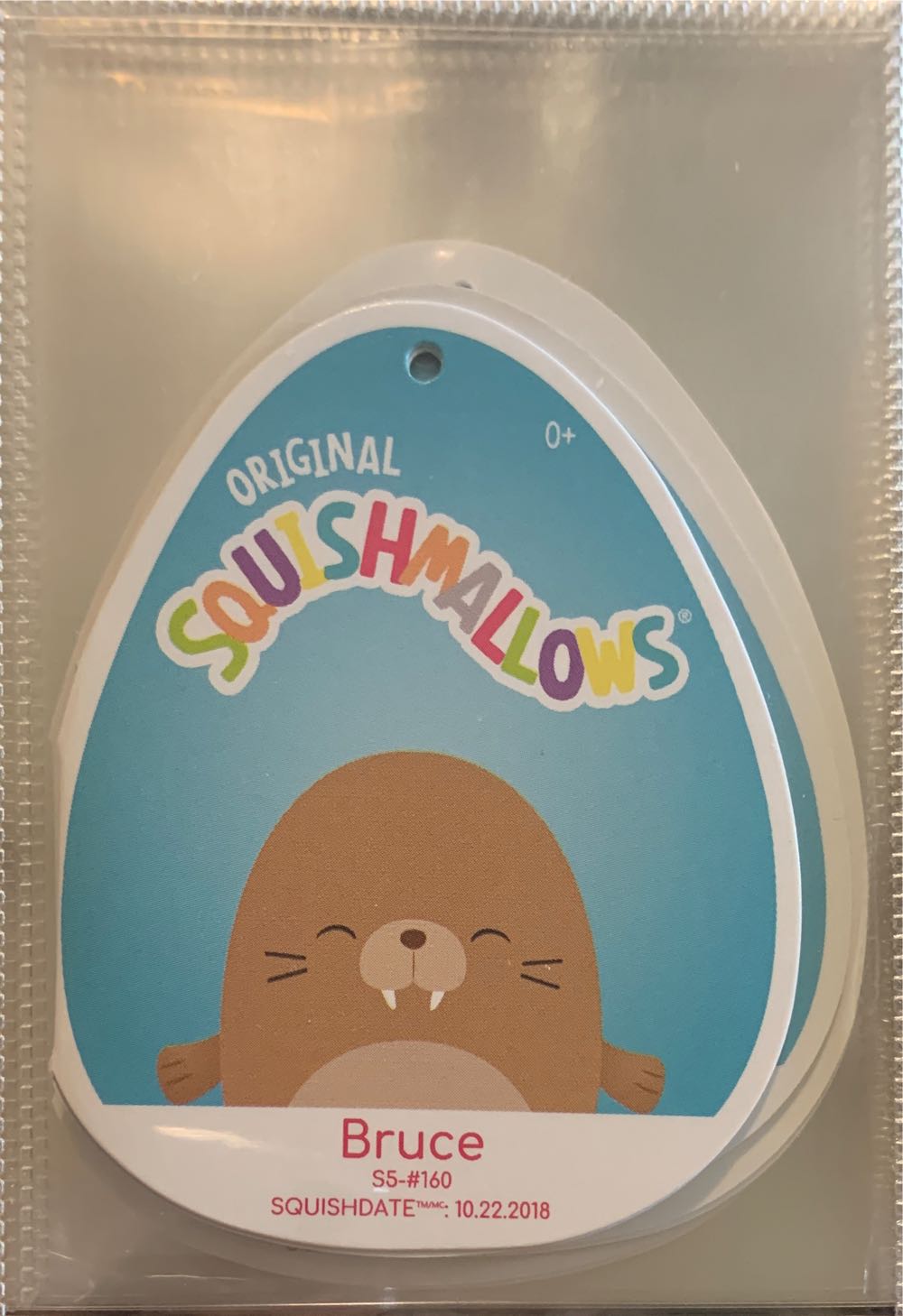 Bruce 5” Squishmallow  plush collectible [Barcode 734689513543] - Main Image 2