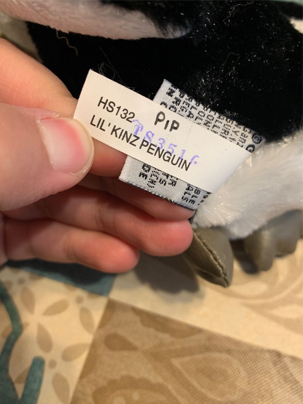 Webkinz Lil’ Kinz Penguin  plush collectible - Main Image 3