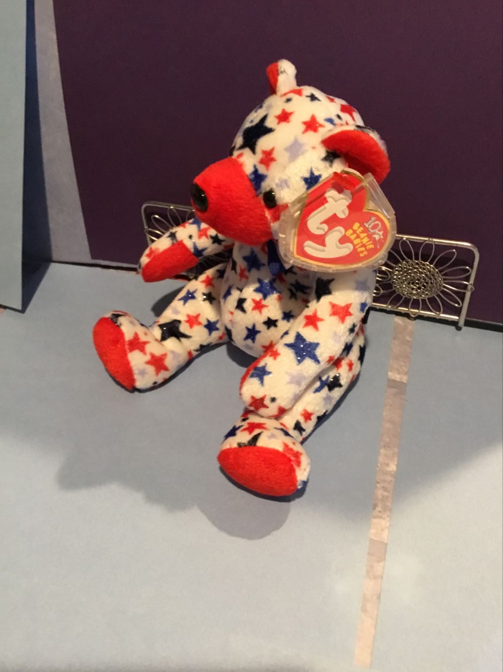 Red The Bear - Patriotic  (United States) plush collectible [Barcode 008421400003] - Main Image 4