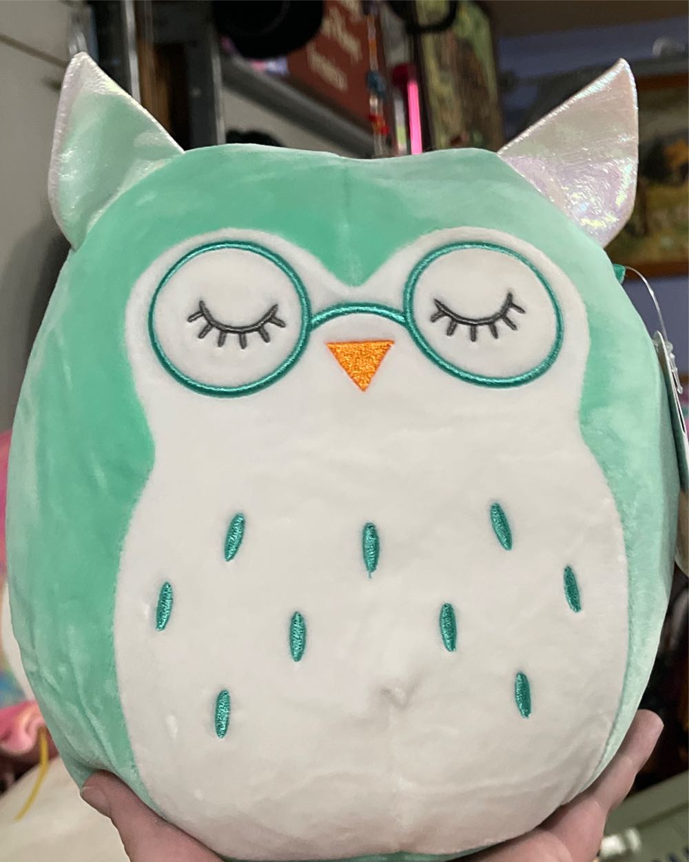 New Squishmallow 5” Aimee Easter Chick Easter Toy With Egg On It