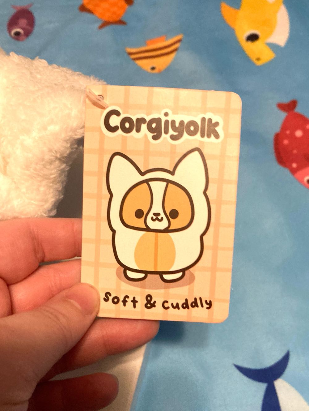 Corgi in Egg Costume  plush collectible - Main Image 3