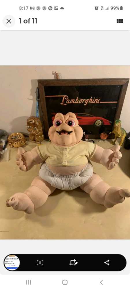 dinosaur baby Sinclair   plush collectible - Main Image 1