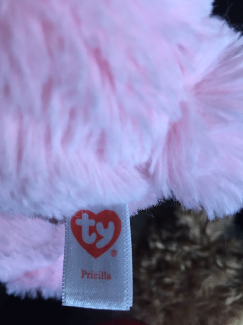 Pricilla The Pink Poodle   plush collectible - Main Image 2