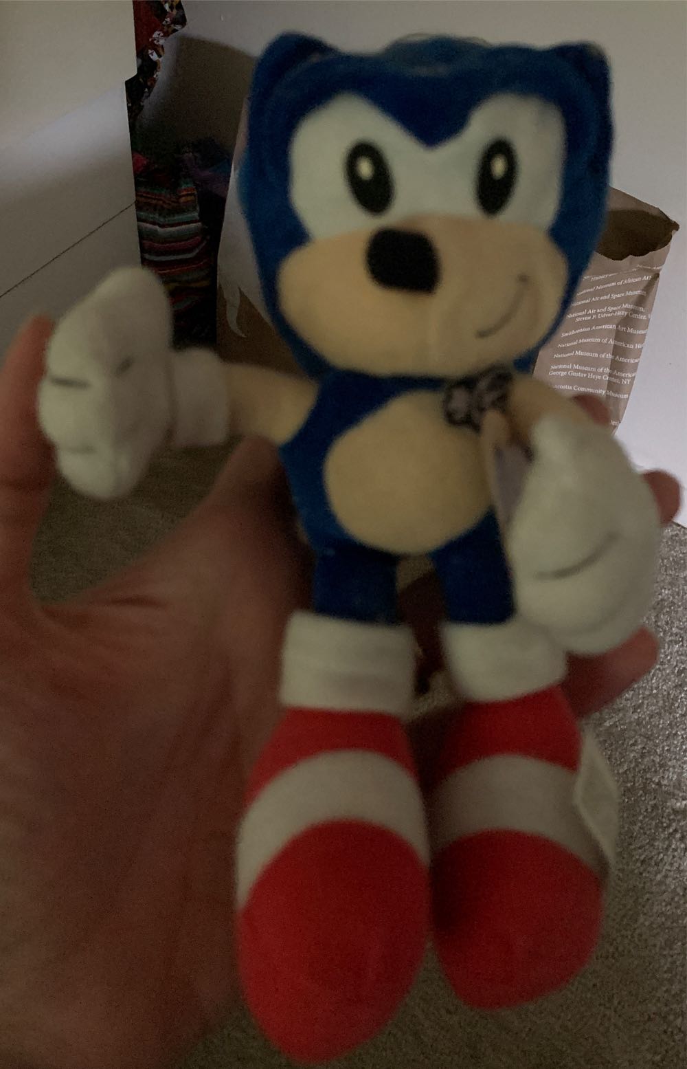 Vintage 2000 Dennys Sonic the Hedgehog Underground Plush w Tag Sega  plush collectible - Main Image 1
