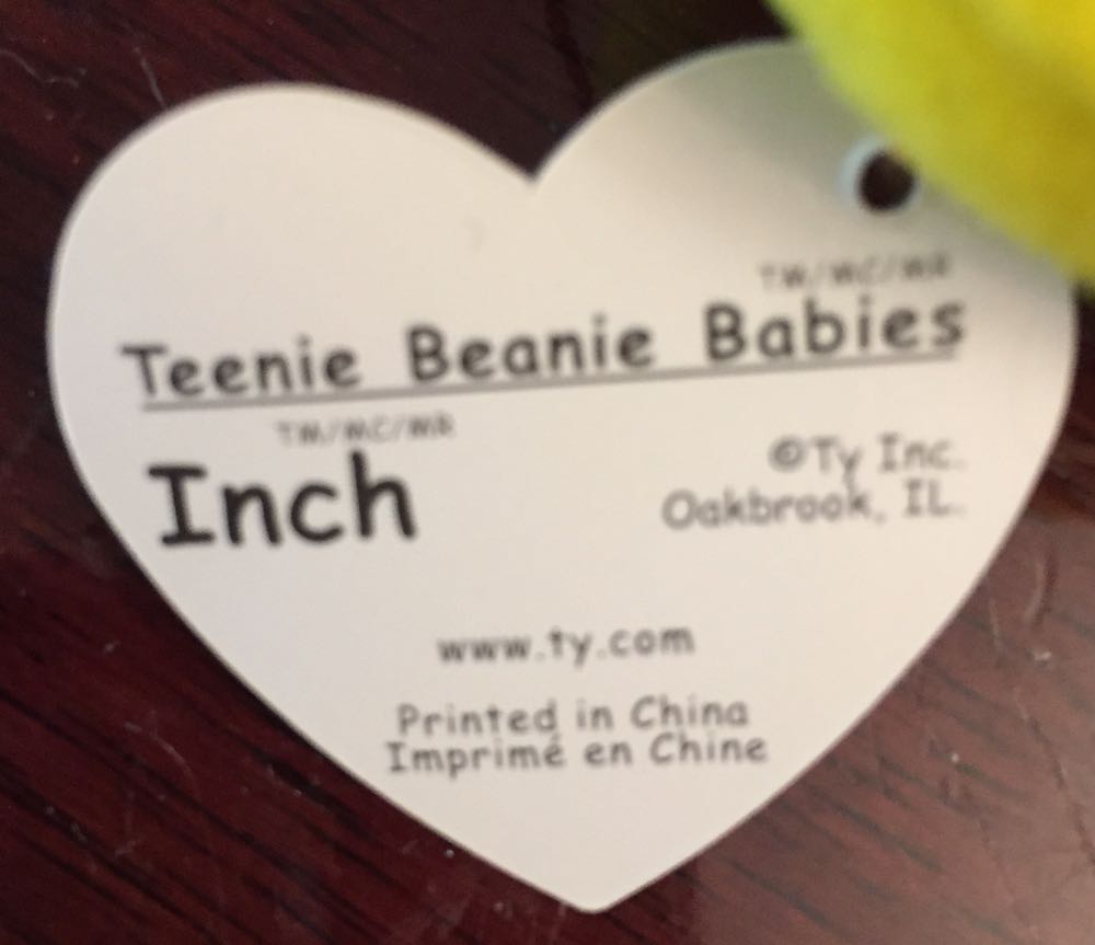 Inch The Worm 1993  plush collectible - Main Image 3