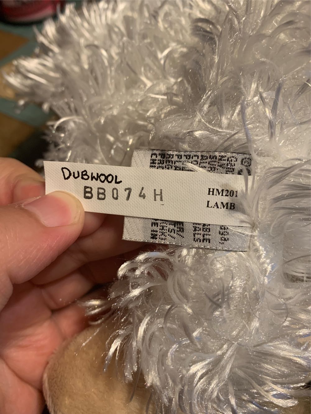 Webkinz Lamb  plush collectible - Main Image 3