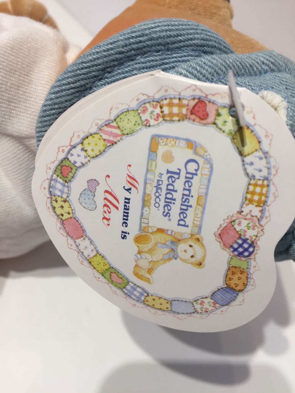 Cherished Teddy By AVON - ALEX MINT CONDITION!  (Canada) plush collectible [Barcode 045544424219] - Main Image 2