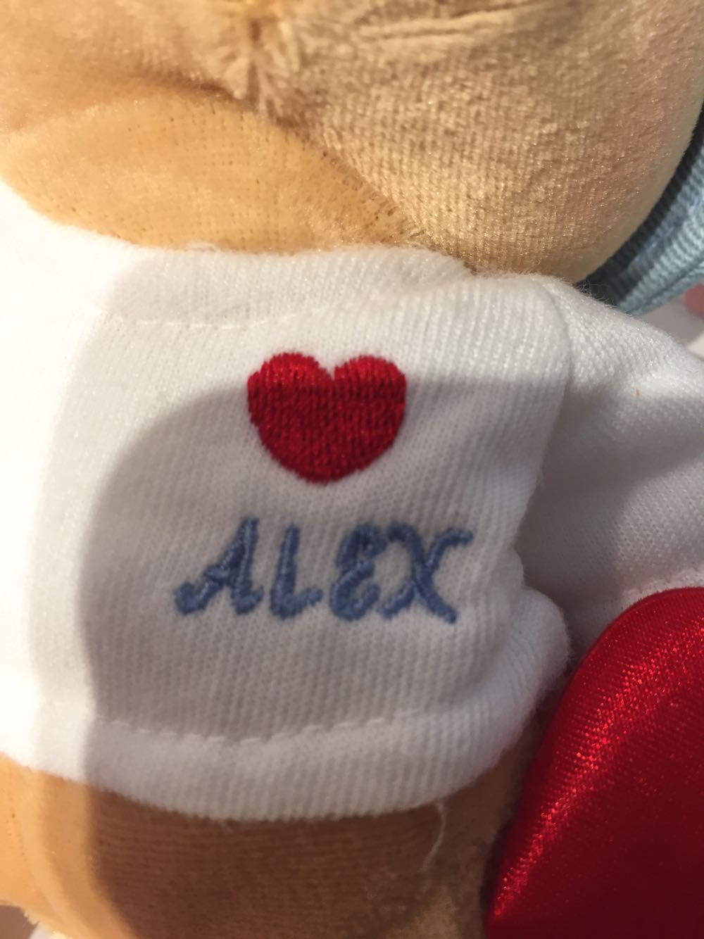 Cherished Teddy By AVON - ALEX MINT CONDITION!  (Canada) plush collectible [Barcode 045544424219] - Main Image 3