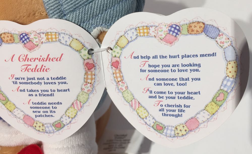 Cherished Teddy By AVON - ALEX MINT CONDITION!  (Canada) plush collectible [Barcode 045544424219] - Main Image 4