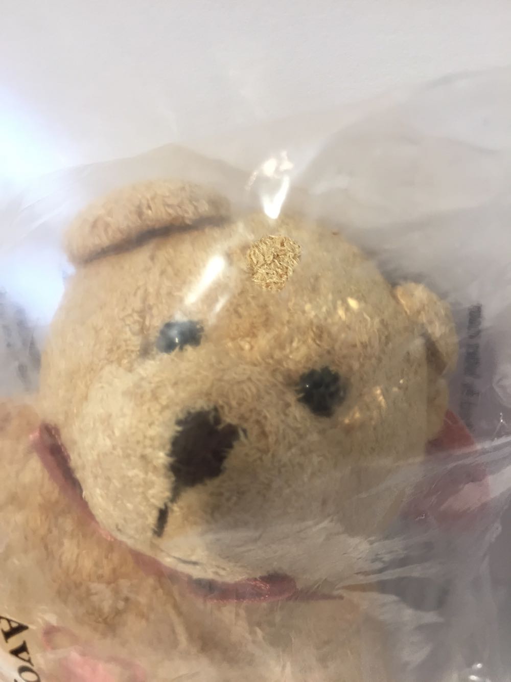 Avon Flame Teddy Bear  plush collectible - Main Image 2