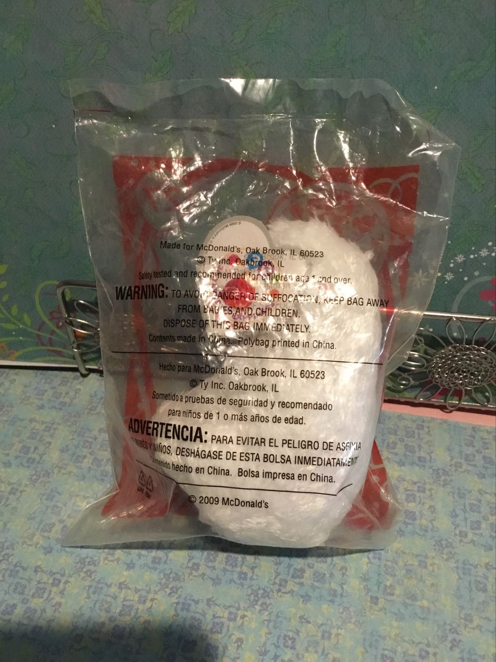 Frostiness The Polar Bear 🐻‍❄️ #27 L (2009 McDonald’s 30 Year Anniversary)  plush collectible - Main Image 2