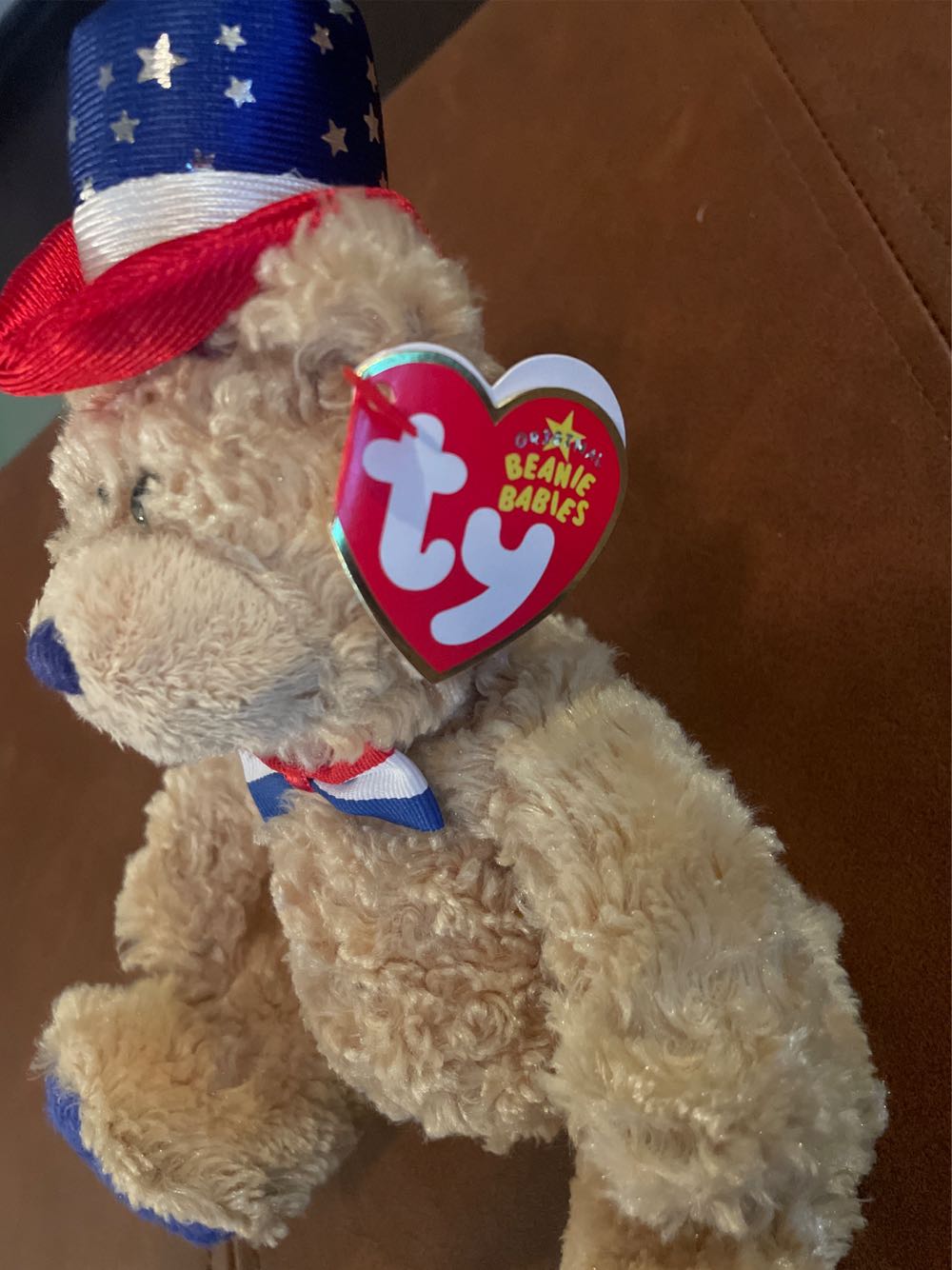 Independence The Bear - Blue Nose/feet - Patriotic  (United States) plush collectible [Barcode 008421403660] - Main Image 2