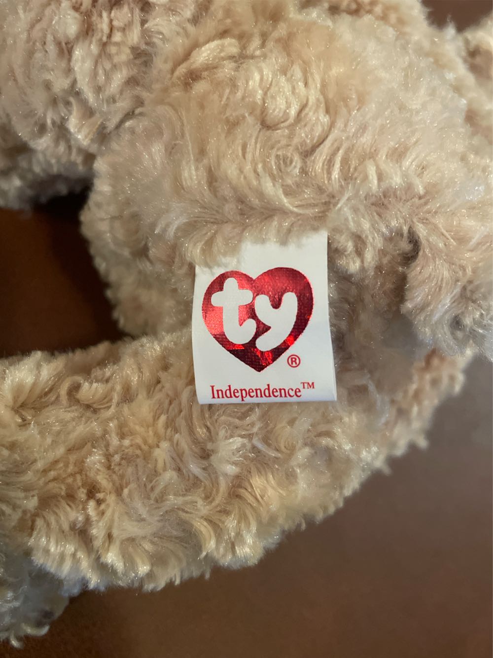 Independence The Bear - Blue Nose/feet - Patriotic  (United States) plush collectible [Barcode 008421403660] - Main Image 3