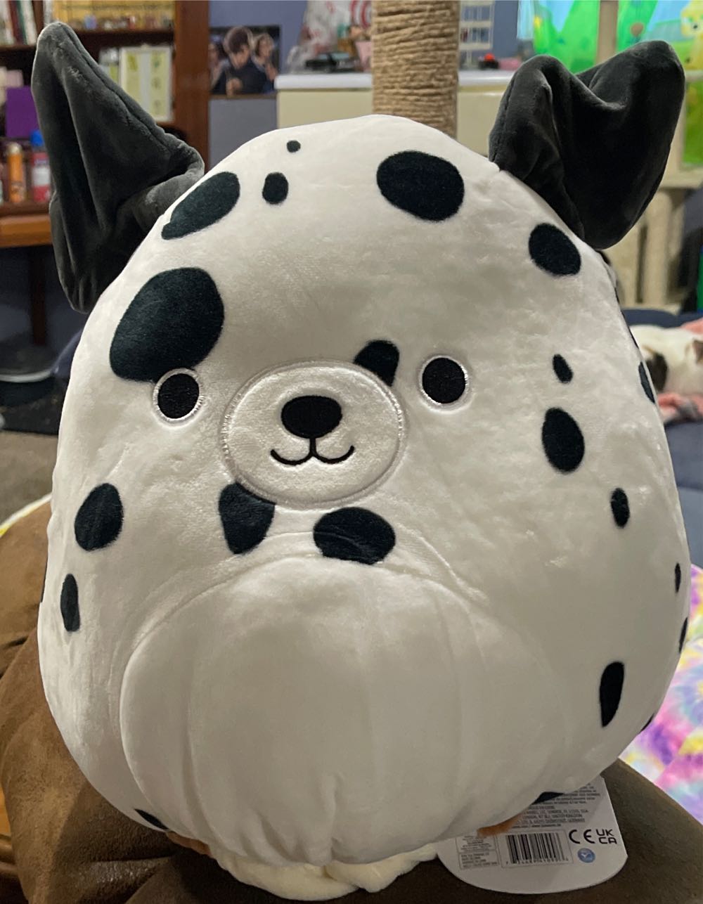 Petsmart - Grey Kitty Plush - Christmas 2017 - Red Scarf