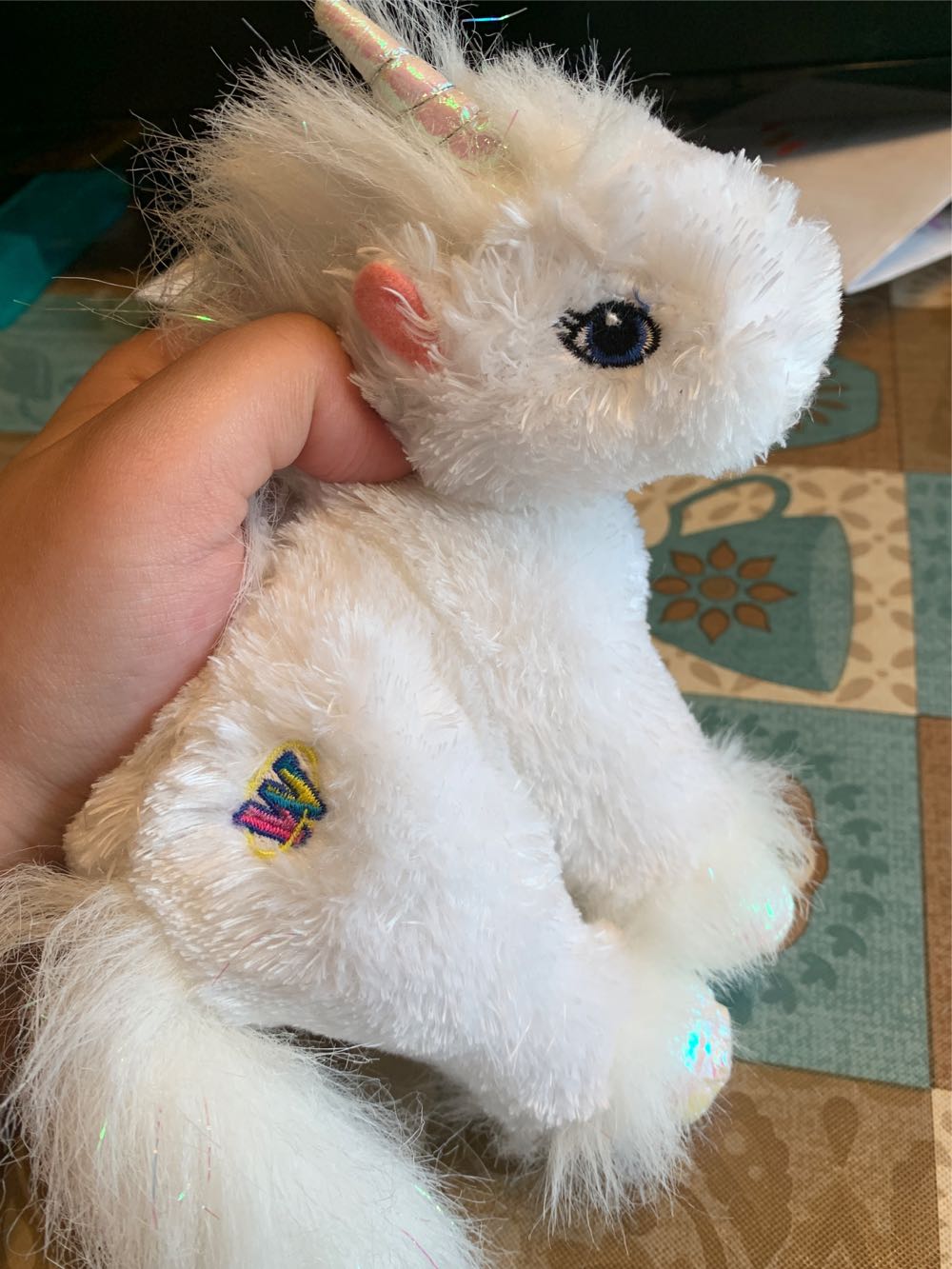 Webkinz Lil’ Kinz Unicorn  plush collectible - Main Image 2