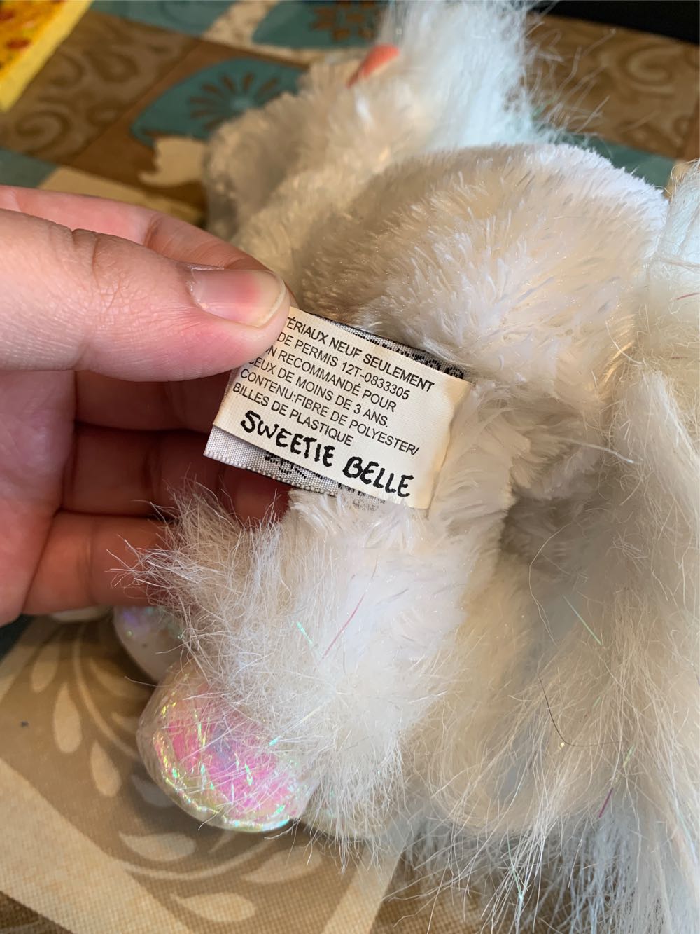 Webkinz Lil’ Kinz Unicorn  plush collectible - Main Image 3