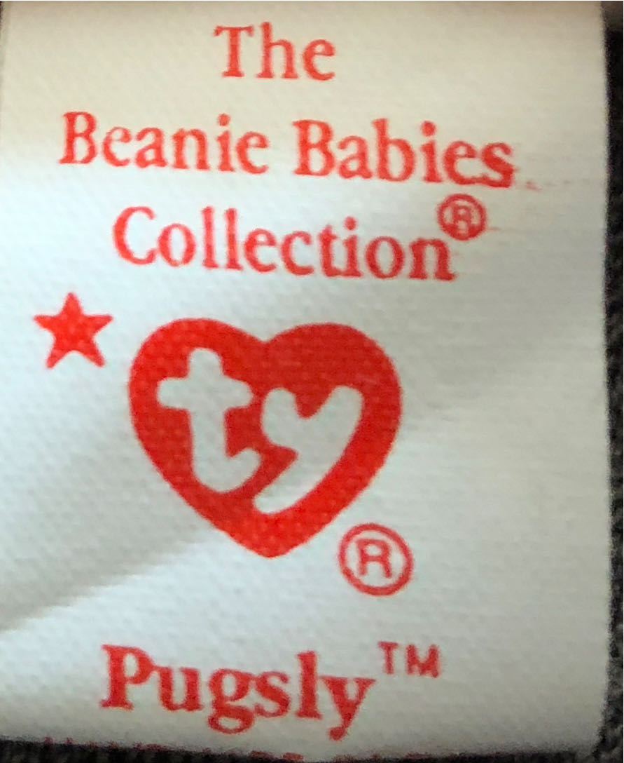 Pugsly(TM) Beanie Baby  (United States) plush collectible - Main Image 2