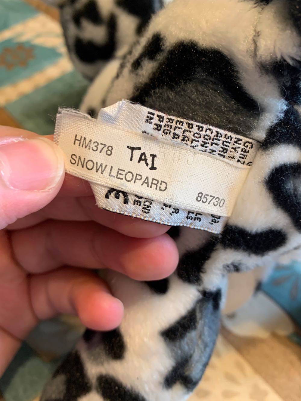 Webkinz Snow Leopard  plush collectible - Main Image 3