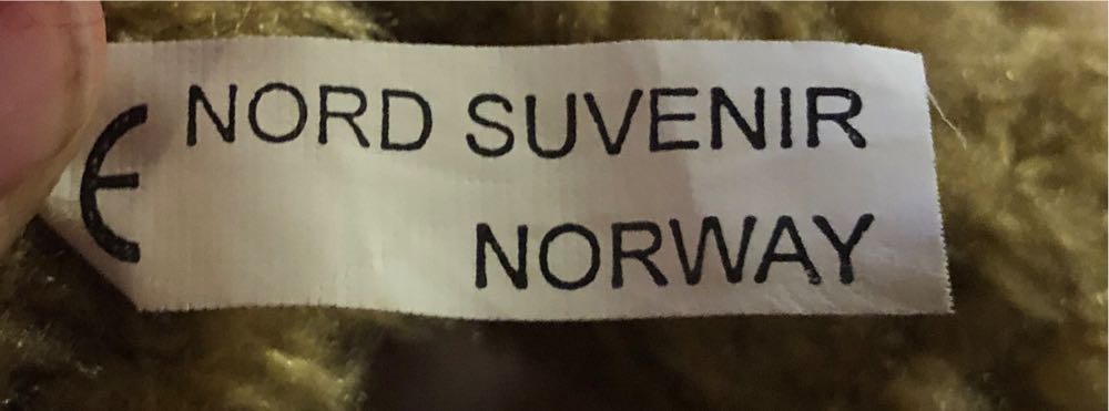 Mini Norway Moose Plush With Sweater  (Norway) plush collectible - Main Image 2