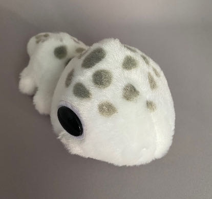 White Leopard Gecko  plush collectible [Barcode 4589469838929] - Main Image 2