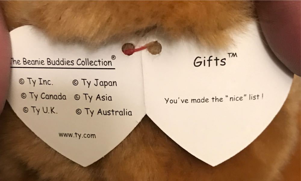 ✅Gifts the Bear  (United States) plush collectible [Barcode 008421900411] - Main Image 3