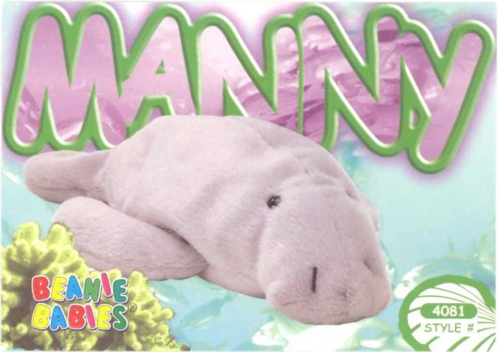 Manny The Manatee  (Canada) plush collectible - Main Image 2