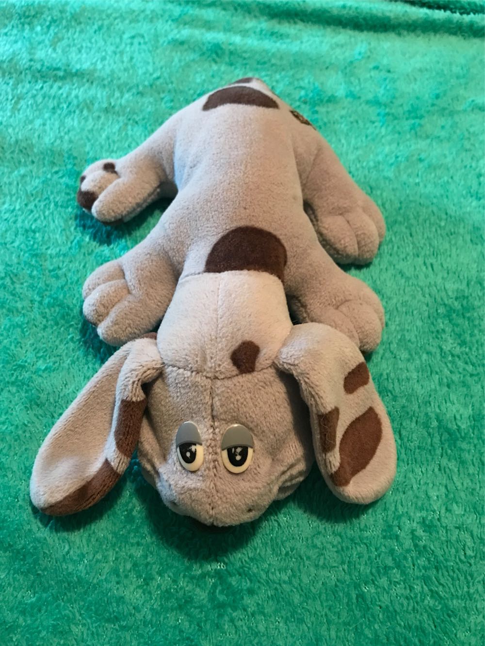 Yellow Squeezable Dog 