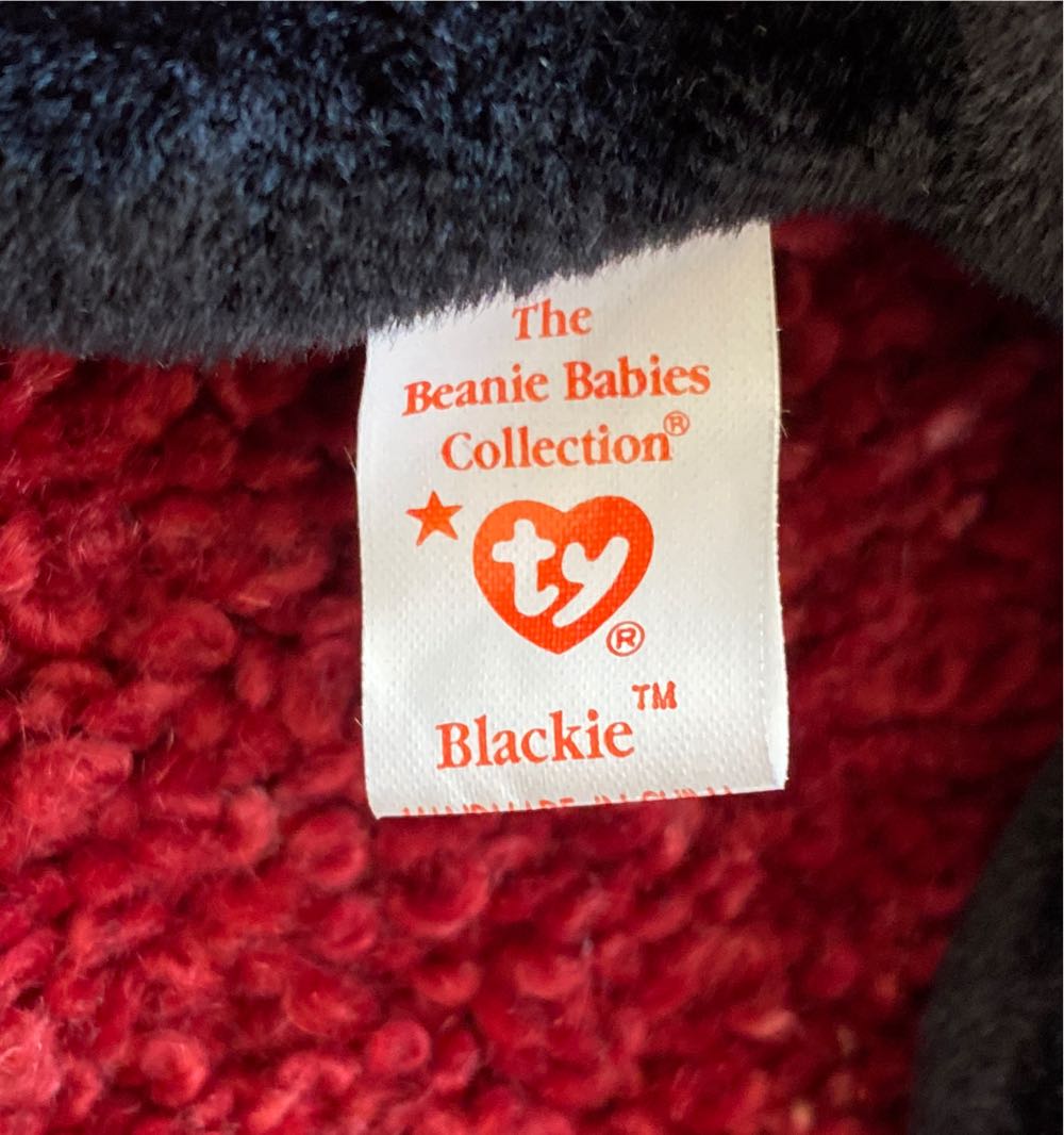 Blackie The Bear  (United States) plush collectible - Main Image 3