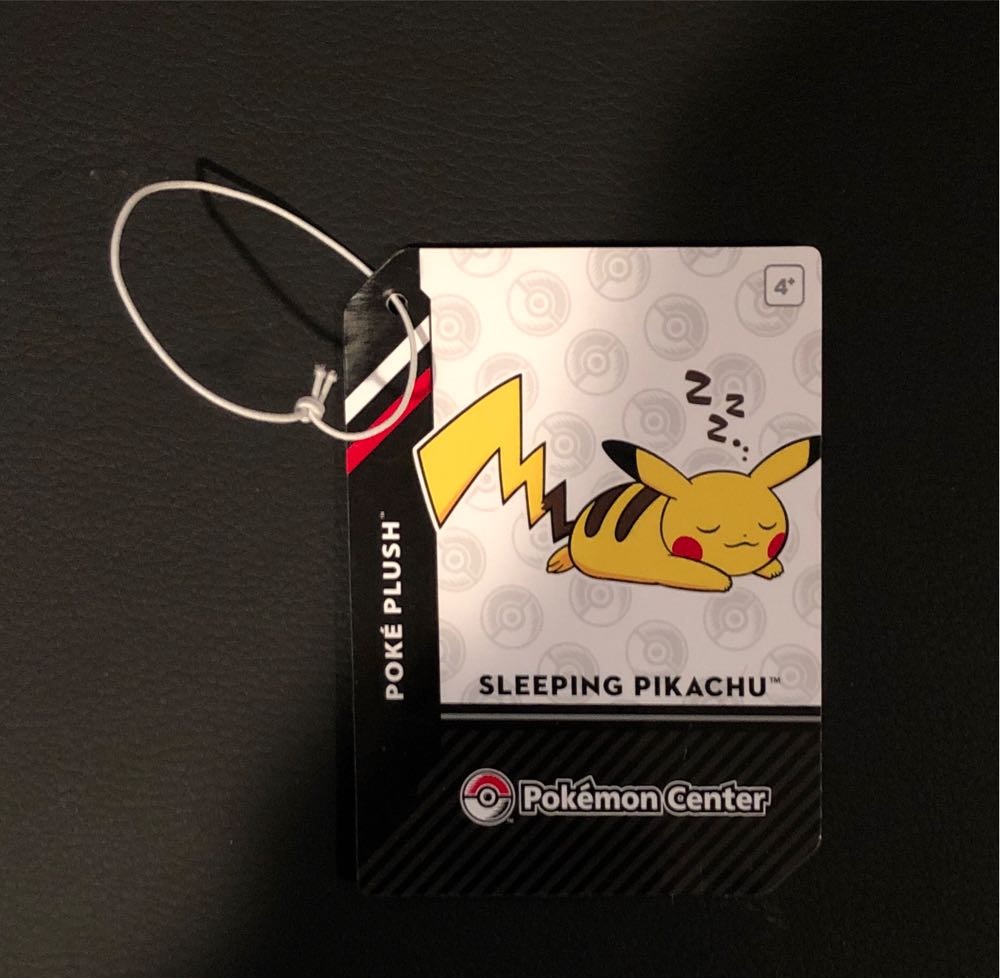 2016 Pokémon Center Sleeping Pikachu Plush  plush collectible - Main Image 3
