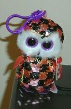 Checks The Owl (Flappables Keyclip)  plush collectible [Barcode 008421353095] - Main Image 1