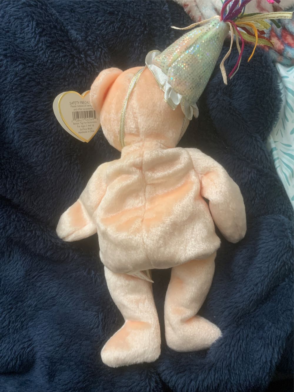 October The Birthday Bear ( Series 2)  plush collectible [Barcode 008421045495] - Main Image 2