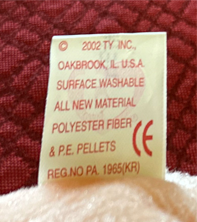 October The Birthday Bear  plush collectible [Barcode 008421045495] - Main Image 4