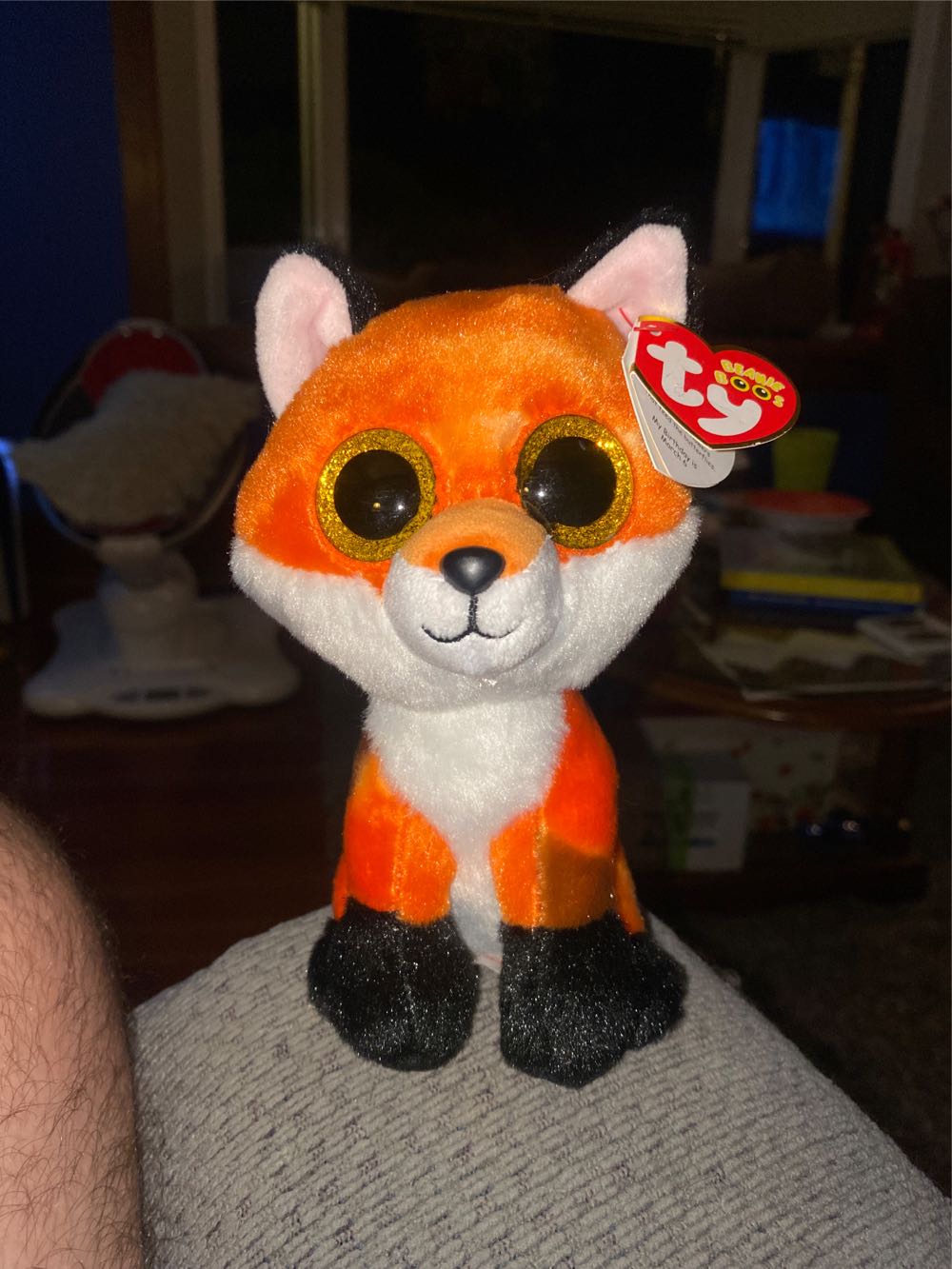 Meadow the Fox - Beanie Boos  (United States) plush collectible [Barcode 008421363797] - Main Image 2
