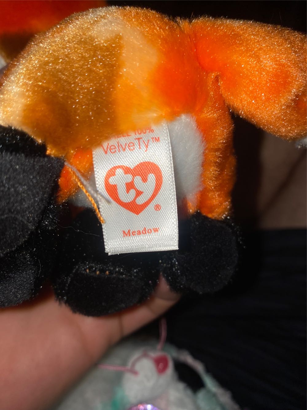 Meadow the Fox - Beanie Boos  (United States) plush collectible [Barcode 008421363797] - Main Image 4