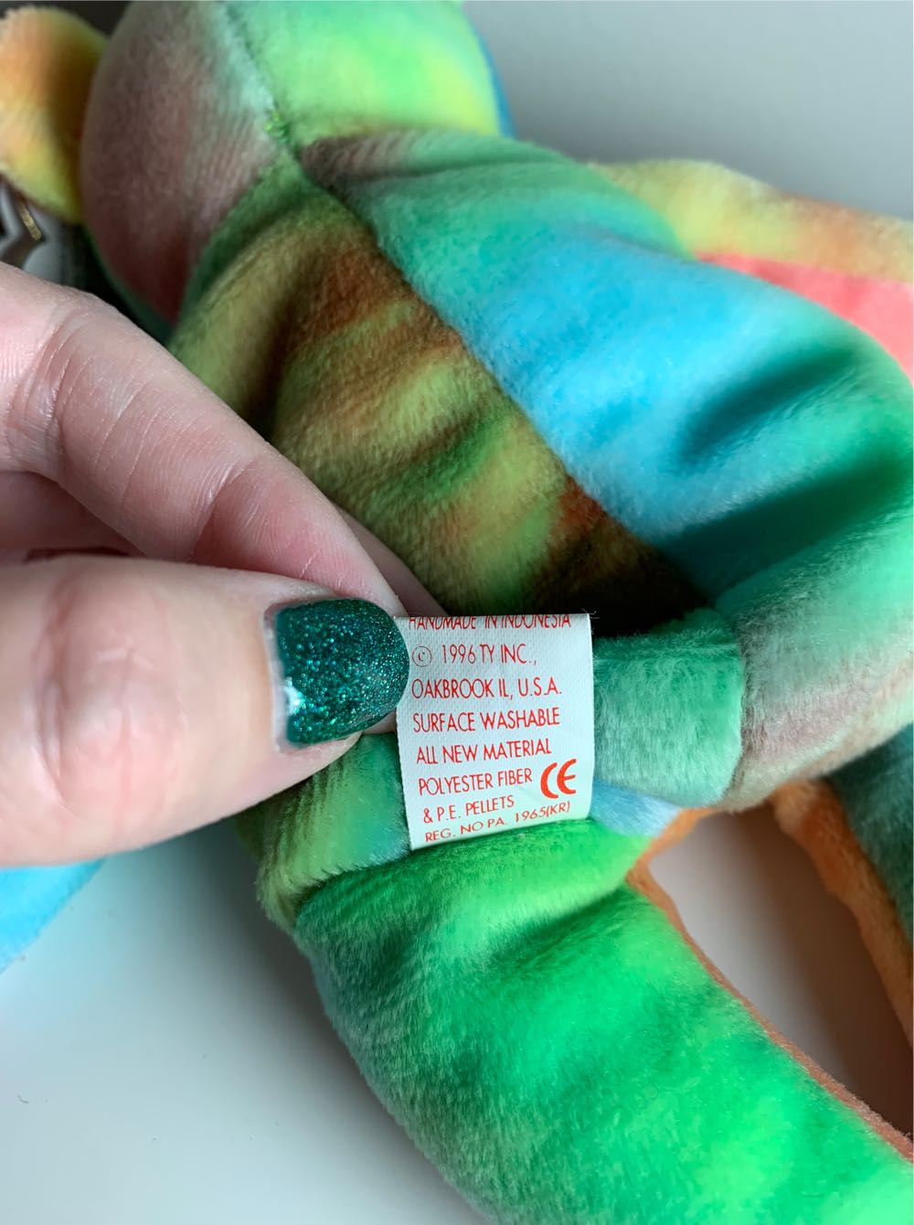 Peace  plush collectible [Barcode 008421040537] - Main Image 4