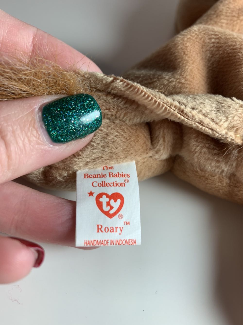 Roary The Lion  plush collectible [Barcode 008421040698] - Main Image 3