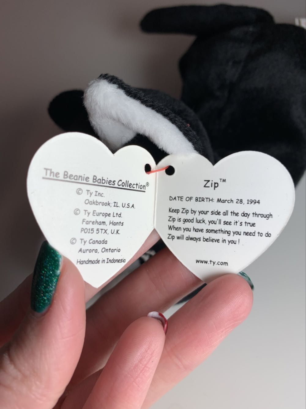 Zip  plush collectible [Barcode 008421040049] - Main Image 2